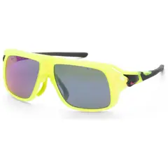 NIKE - Lentes de sol Flyfree Soar Matte Volt para hombre 59 mm Negro modelo EV24001-702-59
