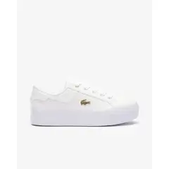 LACOSTE - Zapatillas De Mujer Zianne Platform Leather Blanco