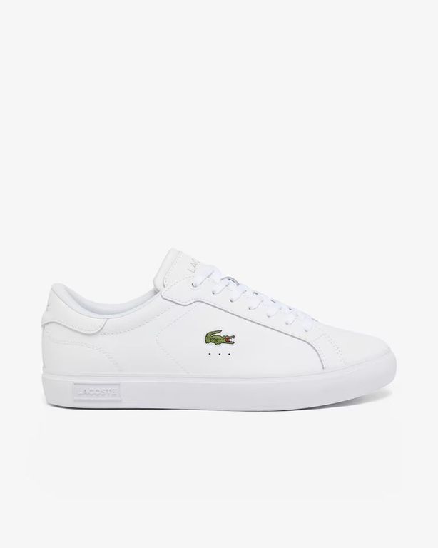 Zapatillas De Hombre Powercourt De Piel Blanco