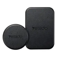 YESIDO - Repuesto Placa Metálica Para Soporte De Celular Holder/auto Negro