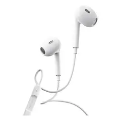 YESIDO - Audífonos Earphone Con Cable 3,5 Jack Yh39 Blanco Blanco