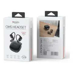 YESIDO - Audifonos Bluetooth Inalambricos Enc Manos Libres Negro