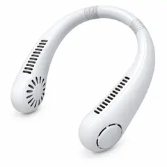 GENERICO - Ventilador De Cuello Portátil Recargable Sin Aspas USB Manos Libres X5 DVC
