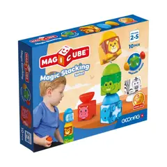 GEOMAG - Cubos Magnéticos MAGICUBE Safari 10 piezas