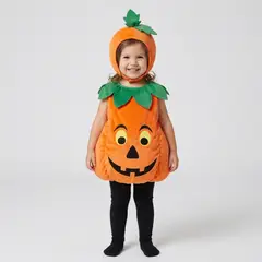 GENERICO - Divertido Disfraz Inflado de Calabaza de Halloween para Niños