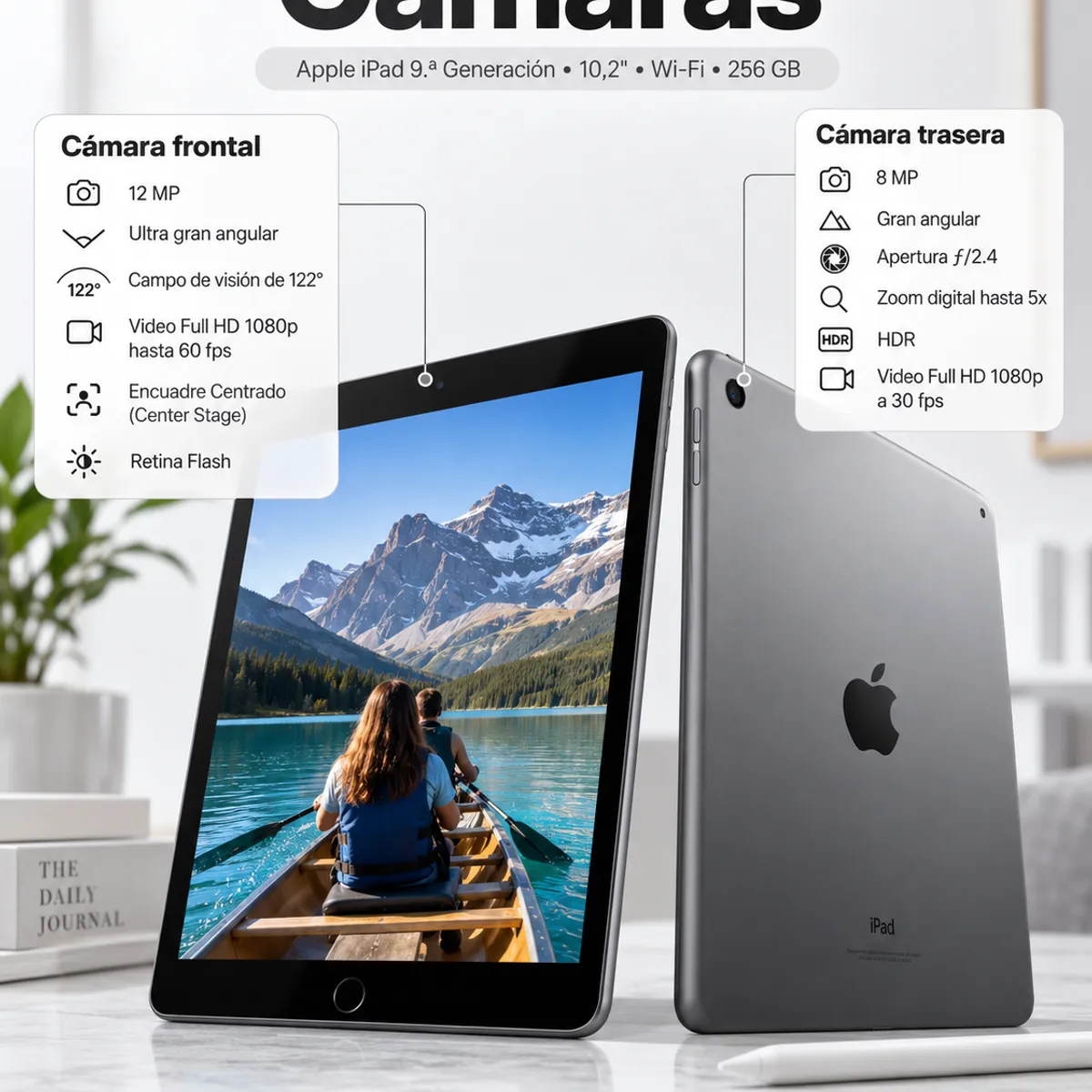 APPLE - Apple iPad 9th Gen 256gb 10.2 Wifi Space Gray