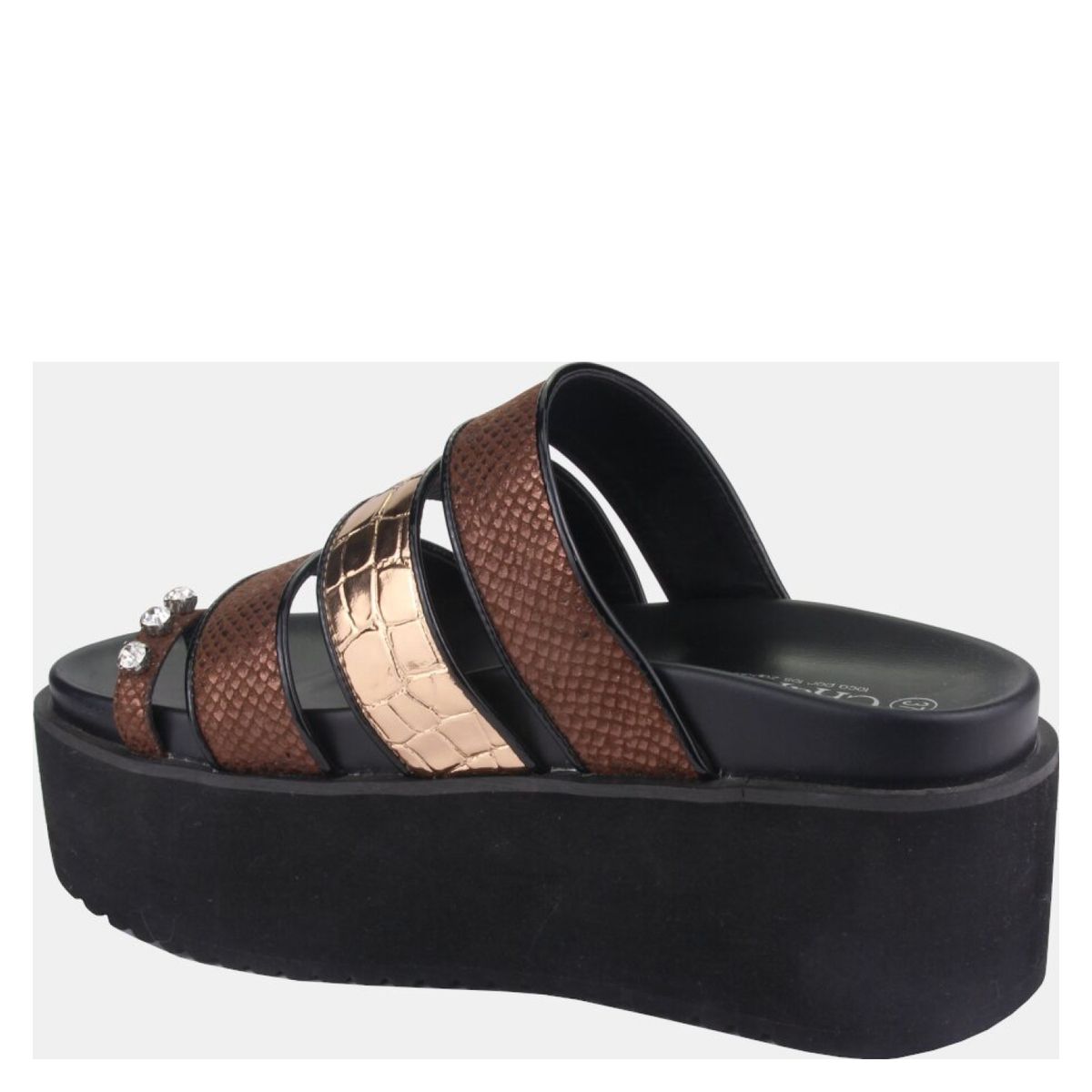 CHALADA - Sandalia Plataforma 35-Viru-21 Cafe