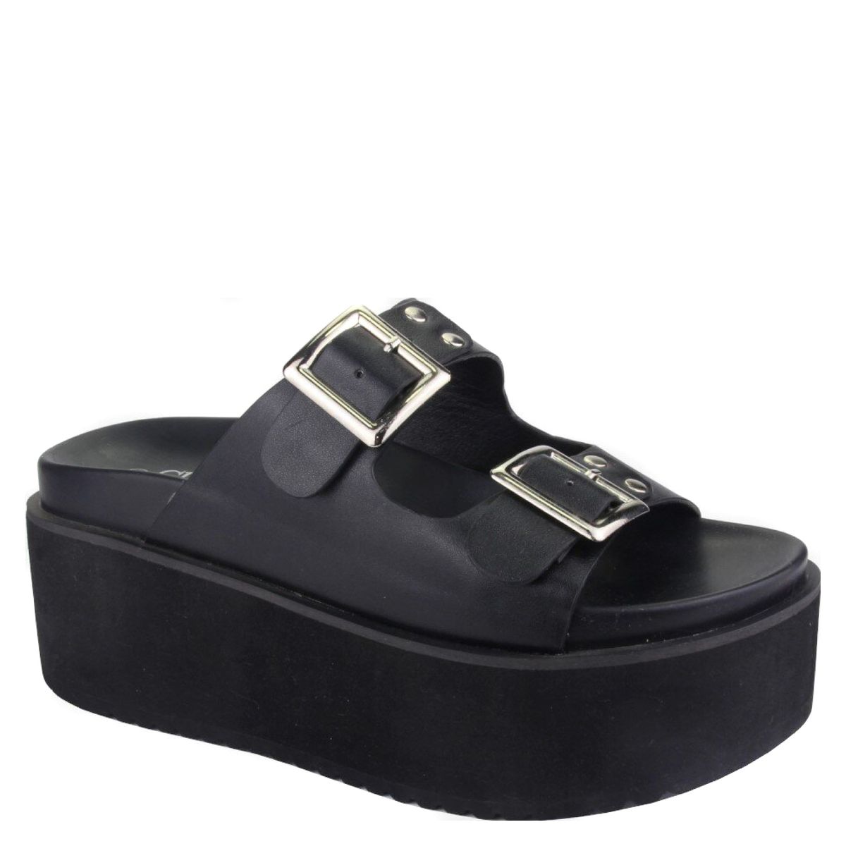 CHALADA - Sandalia Plataforma 35-Viru-22 Negro