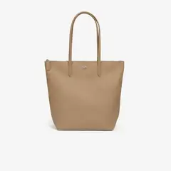 LACOSTE - Bolso Mujer Vertical Bag Beige