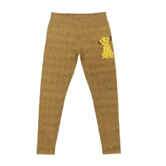 DISNEY - Calza Mujer Rey Leon Animal Print Cafe