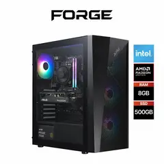 FORGE - PC GAMER - Intel Core i5-12400 - RX7600 8GB - RAM 16GB DDR5 - SSD M.2 500GB