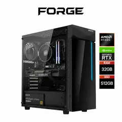 FORGE - PC GAMER - AMD Ryzen 5 5500 - RTX 3060 12GB - RAM 32GB DDR4 - SSD M.2 512GB