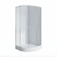 DOER - Cabina ducha Shower Curvo 70 x 70 x 200 cm Blanco