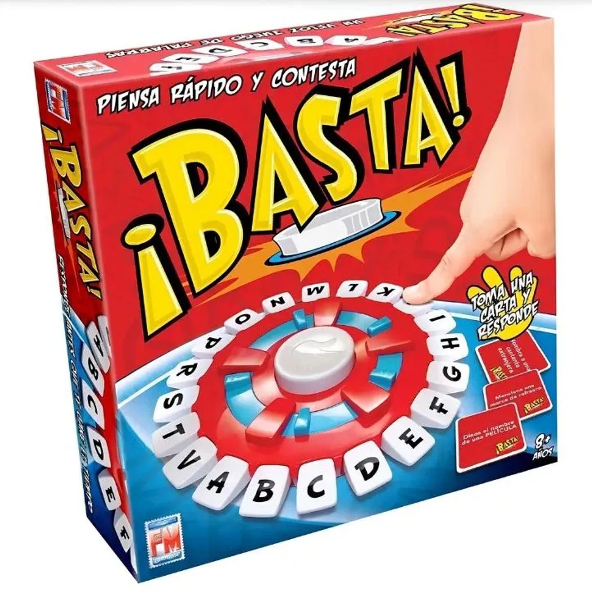 GENERICO - Juego de mesa Genérico BASTA Stop tablero y 36 tarjetas