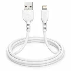 HOCO - Cable USB a Lightning 1 Metro Blanco para iPhone y iPad