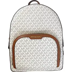 MICHAEL KORS - Jaycee Logo Backpack (vanilla)