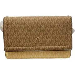 MICHAEL KORS - Jet Set Charm Small Phone Crossbody (bttrmilk Mlt)