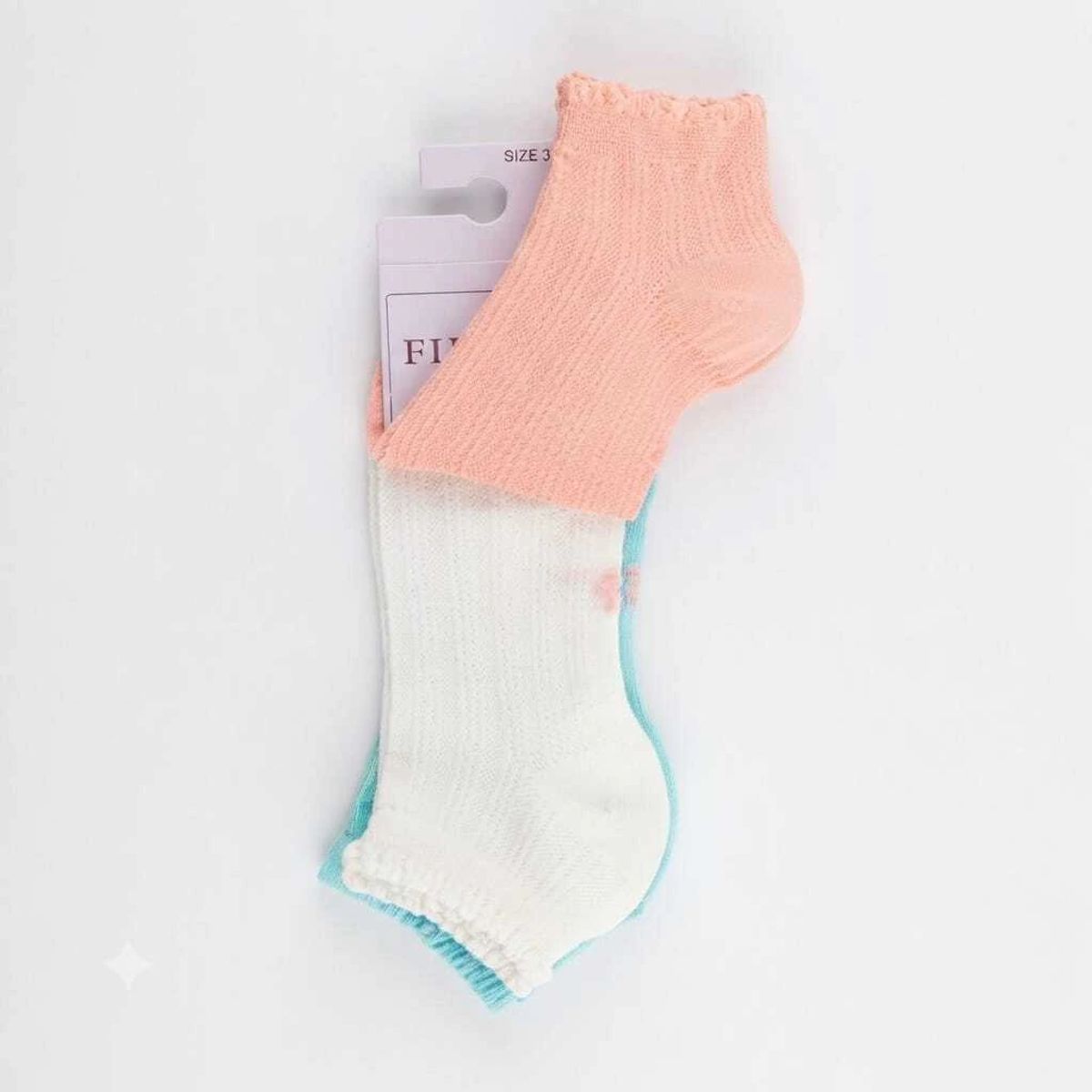 FLORES - Pack 3 Calcetines Mujer 36-40 FLORES