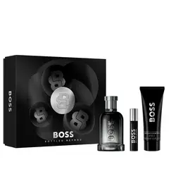 HUGO BOSS - Set de Regalo Trío Bottled Beyond Eau de Parfum y Gel de Ducha para Hombre