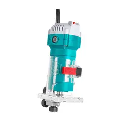TOTAL TOOLS - Fresadora Eléctrica de Cantos 600W 34500rpm con Guía Paralela