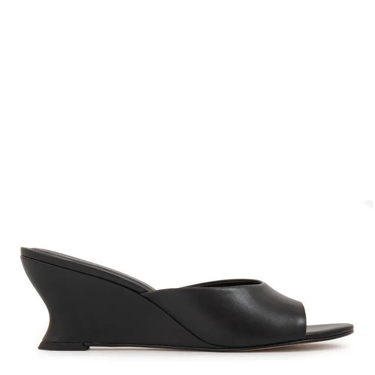 Sandalia mule emilia negro