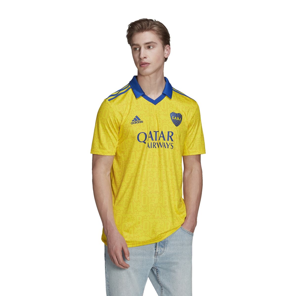 ADIDAS - Adidas Camiseta de Fútbol Boca Juniors Tercera Hombre