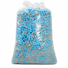 INCAL - Espuma Picada Para Relleno Cojines Y Puff Bolsa 6 Kg