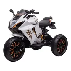 GENERICO - Motocicleta Eléctrica Infantil 3 Ruedas 12v