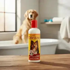 DRAG PHARMA - Shampoo Dorazel para Perros 300ML, elimina Pulgas y Garrapatas