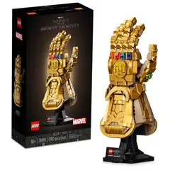LEGO - Juego de Guanteletes Infinity de Marvel 76191, 590 Piezas de