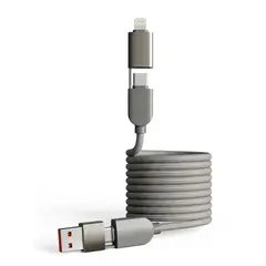 GEN - Cable Magnetico 2 En 2 Carga Rapida 239w 1m