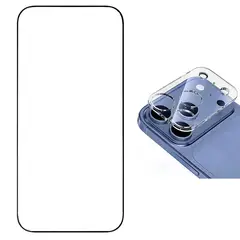 CATRACHO STORE - Lámina Vidrio Pantalla Y Cámara Compatible con iPhone 18 Pro Max