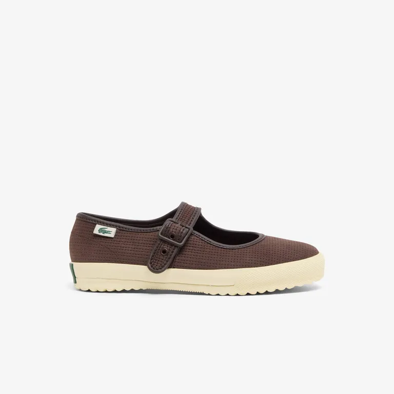 Zapatillas De Mujer Backslam Mj De Cuero Café