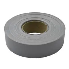 GENERICO - Pack 2 Cinta Privacidad 4,7cm X 60 M + 100 Broches Casa Viva Gris 4.7 Cm