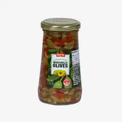 GENERICO - Aceitunas para Ensalada En Rodajas Kurtz 163 g