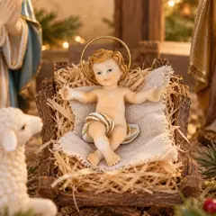 CAP DOR - Figura Decorativa Niño Jesús 8 cm.