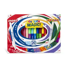 CARIOCA - Plumones Magic 20 Unidades Borrable y Color Change