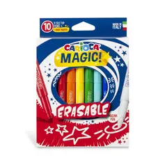 CARIOCA - Plumones Magic Erasable 10 Unidades Borrables