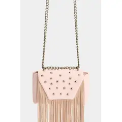 VELEZ - Vélez Bandolera Mini Lili De Cuero Con Flecos Para Mujer