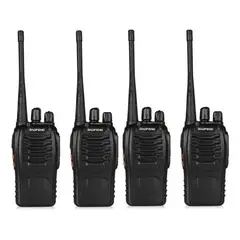 GEN US - Kit X 4 Handy Baofeng Radio Walkie Talkie Bf888s 16ch Uhf