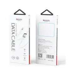 YESIDO - Cable USB A Tipo C Carga Rápida 2.4A 1 m CA42 Negro