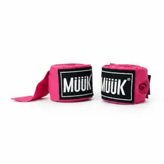 MUUK - VENDA PARA LAS MANOS PROTECCION COMBATE ARTES MARCIALES BOXEO FUCSIA