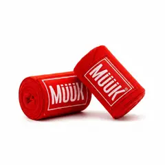 MUUK - VENDA PARA LAS MANOS PROTECCION COMBATE ARTES MARCIALES BOXEO ROJA
