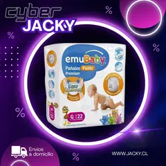 EMUBABY - Calzón Talla G x 22 unidades