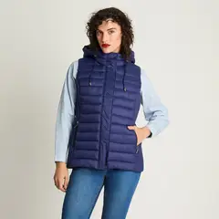 LORENZO DI PONTTI - Parka Basica Sin Mangas Azul
