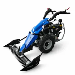 GENERICO - Motocultivador Diesel 10 hp tipo Europeo + Rotovator, Arado Reversible y arado 180°