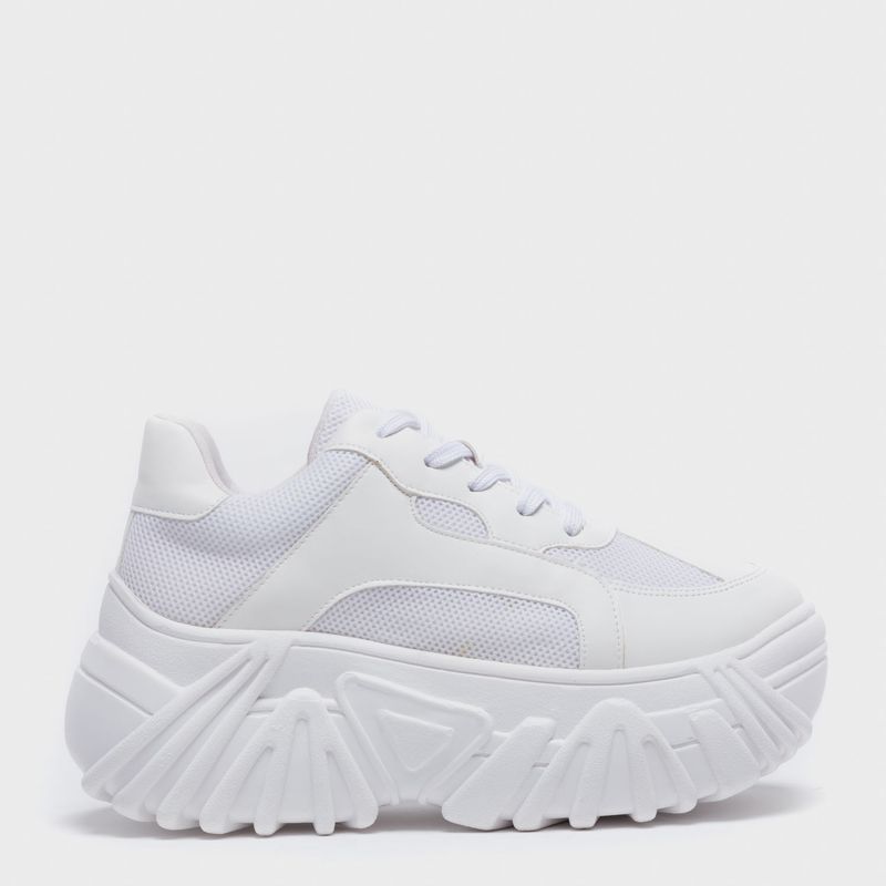 MOSSIMO - Zapatilla Urbana Mujer Blanco Mossimo
