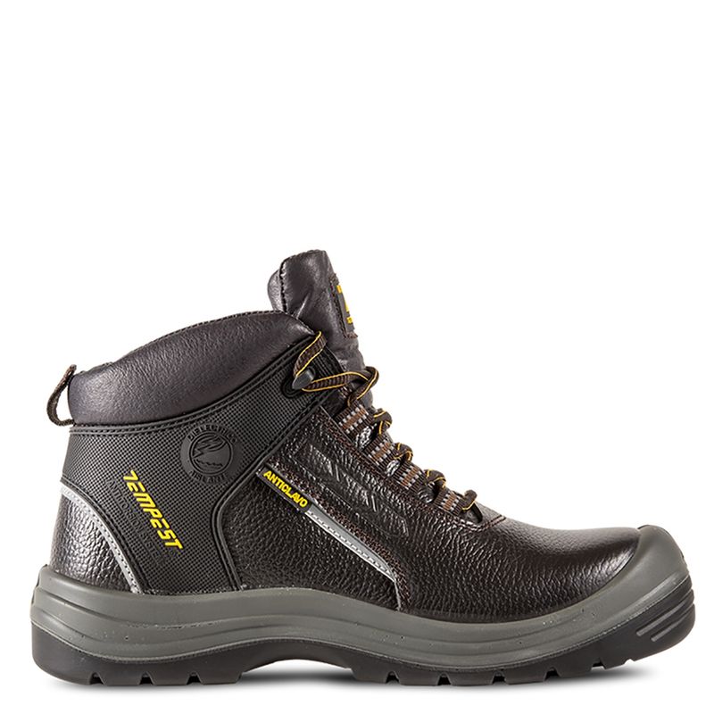 TEMPEST - Botín Unisex Cuero Café 4040 C