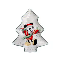 DISNEY - PLATO APERITIVO GRANDE NAVIDAD CLASSIC 29X24 CMS