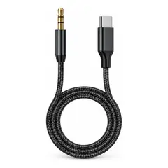 MOTOMO - Cable Auxiliar USB Tipo C a Jack 3.5 mm 1 m